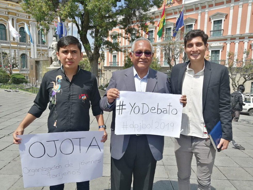 Los jóvenes de Ojota piden ser observadores electorales