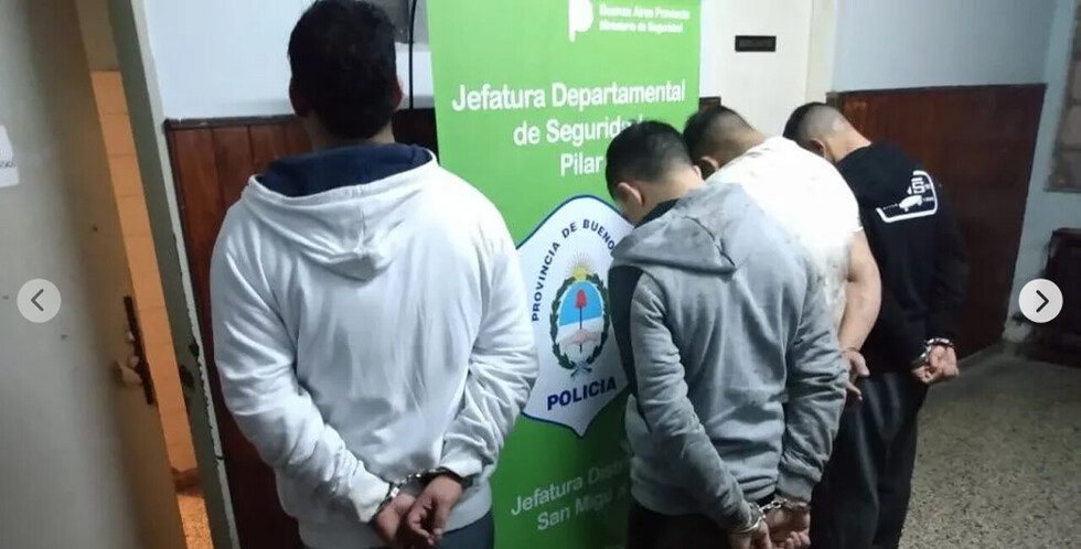 Cayó banda criminal tras una violenta persecución