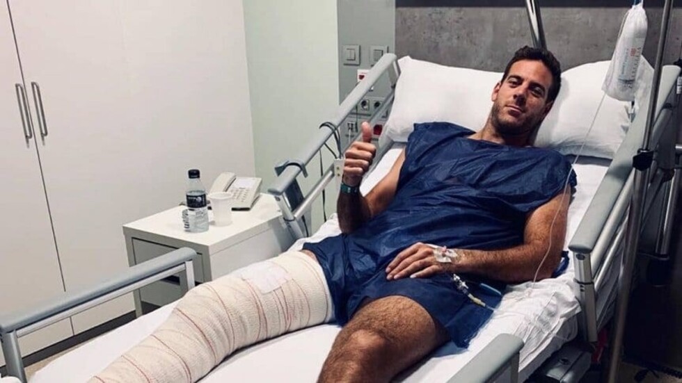 Del Potro fue operado y hay incertidumbre sobre a su futuro