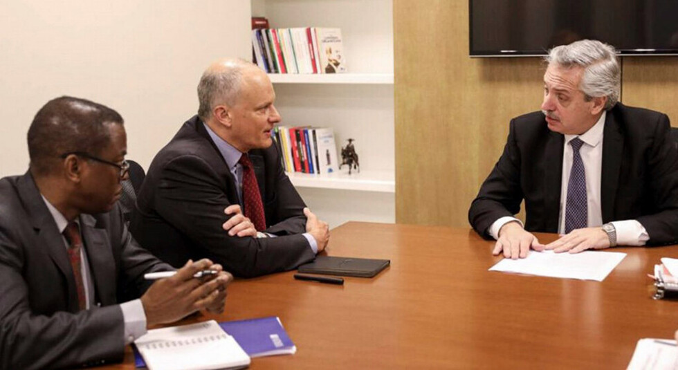 Argentina: Alberto Fernández se reunió con el FMI