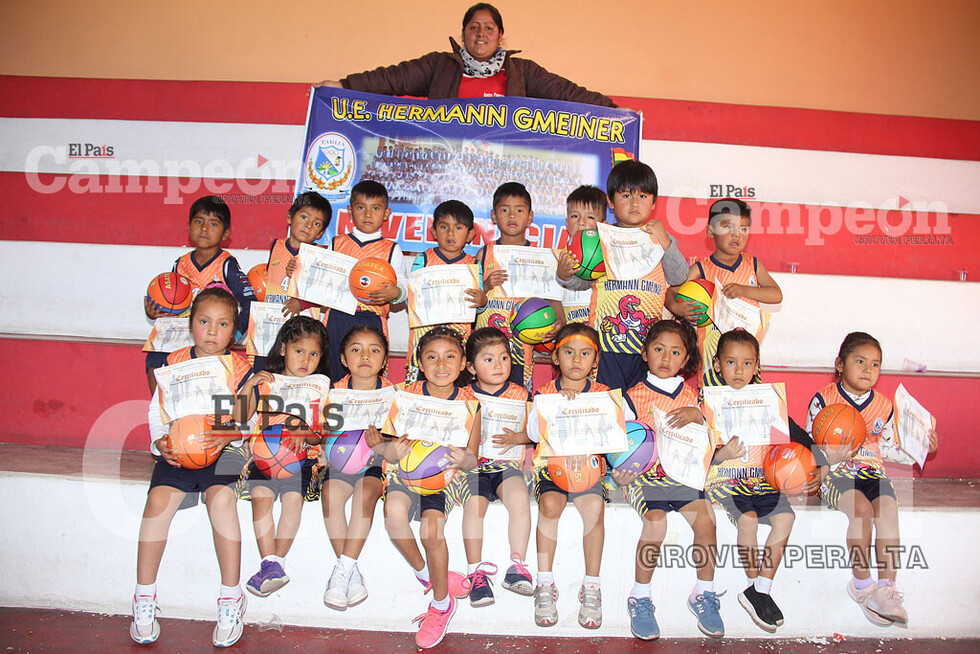 Postales del certamen Inter-Kinderes de Básquet