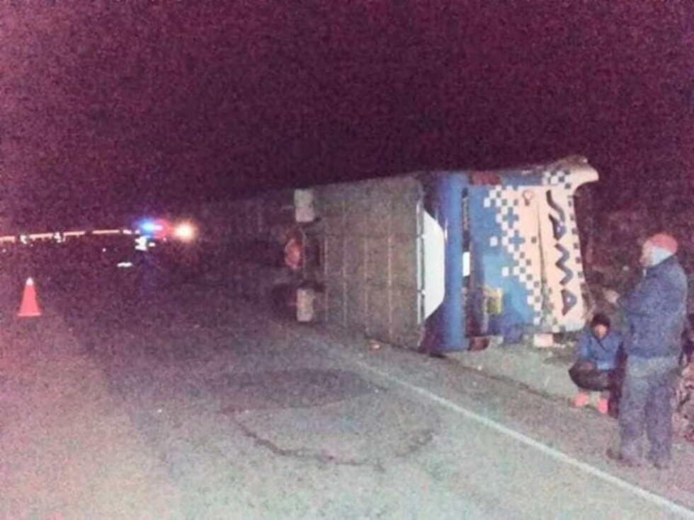 Amputación y diagnóstico reservado para policía que viajaba en bus Sama