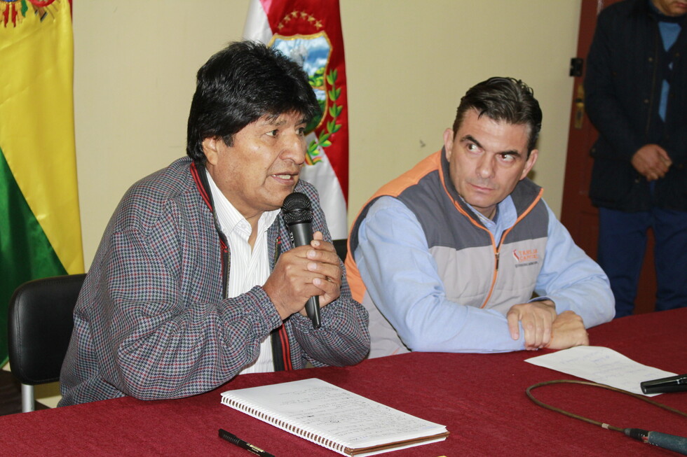 Morales arranca su campaña más “integradora” en la ciudad de Tarija