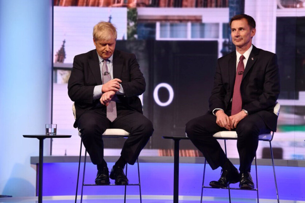 El debate entre Johnson y Hunt se centró en el Brexit