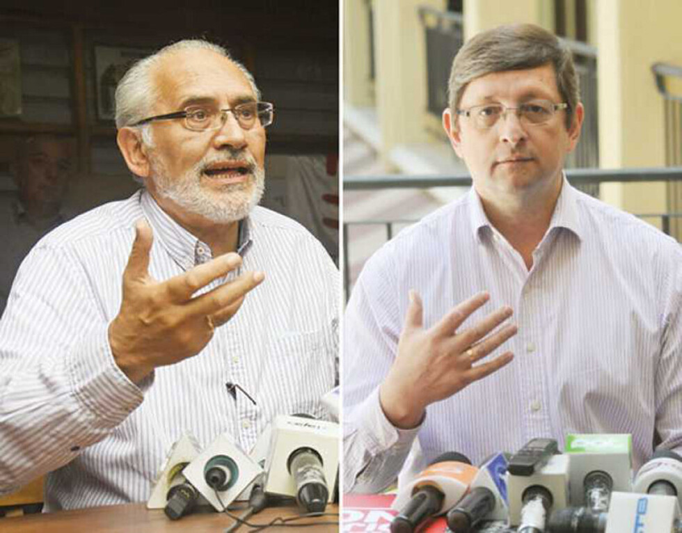 Mesa no tiene planeado debatir con Óscar Ortiz