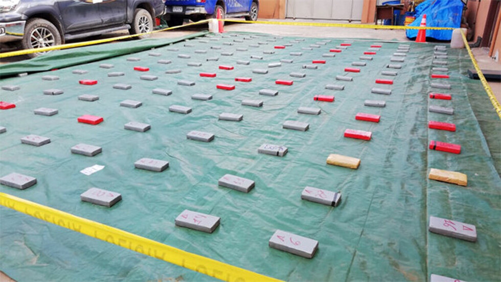 FELCN halla  161 kilos de  cocaína en  Puerto Siles