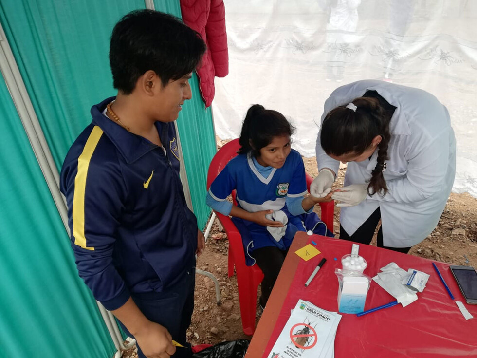 Realizaron pruebas sobre Chagas a universitarios del Chaco tarijeño