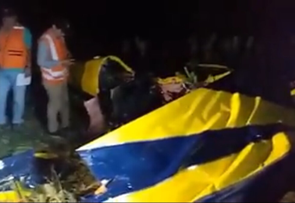 Accidente aéreo en Santa Cruz deja dos muertos