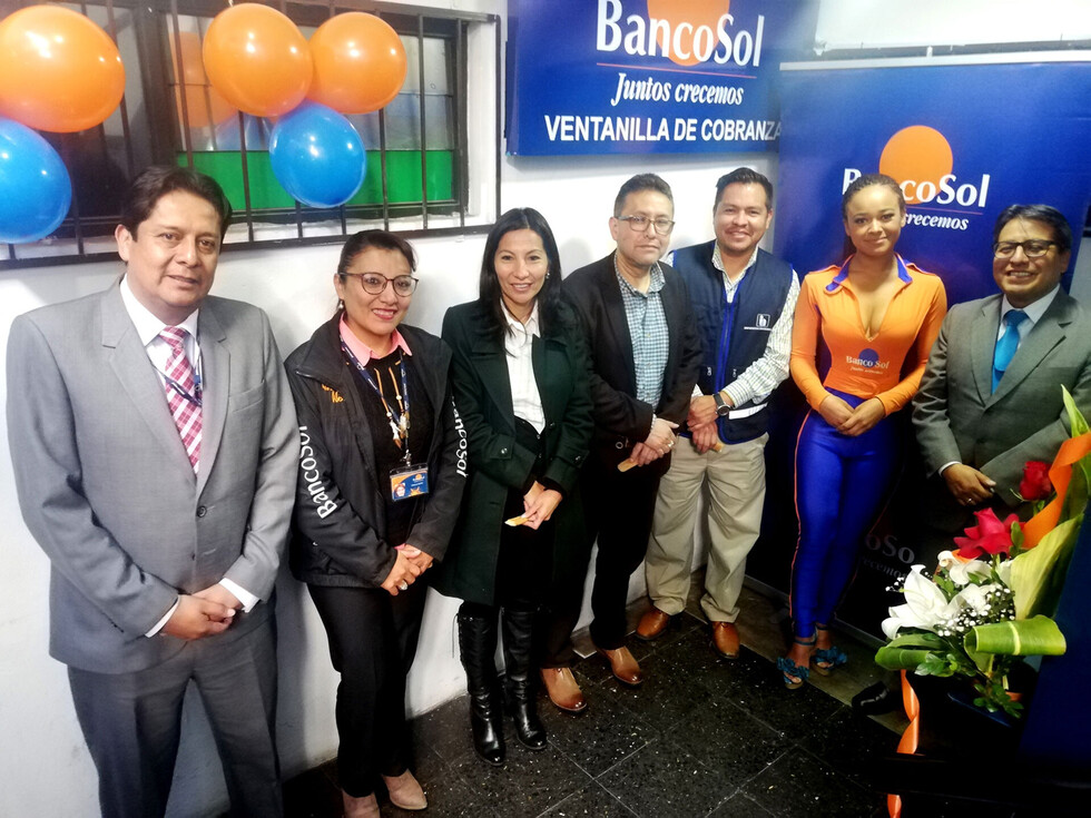 Banco Sol completa atención en el SIN