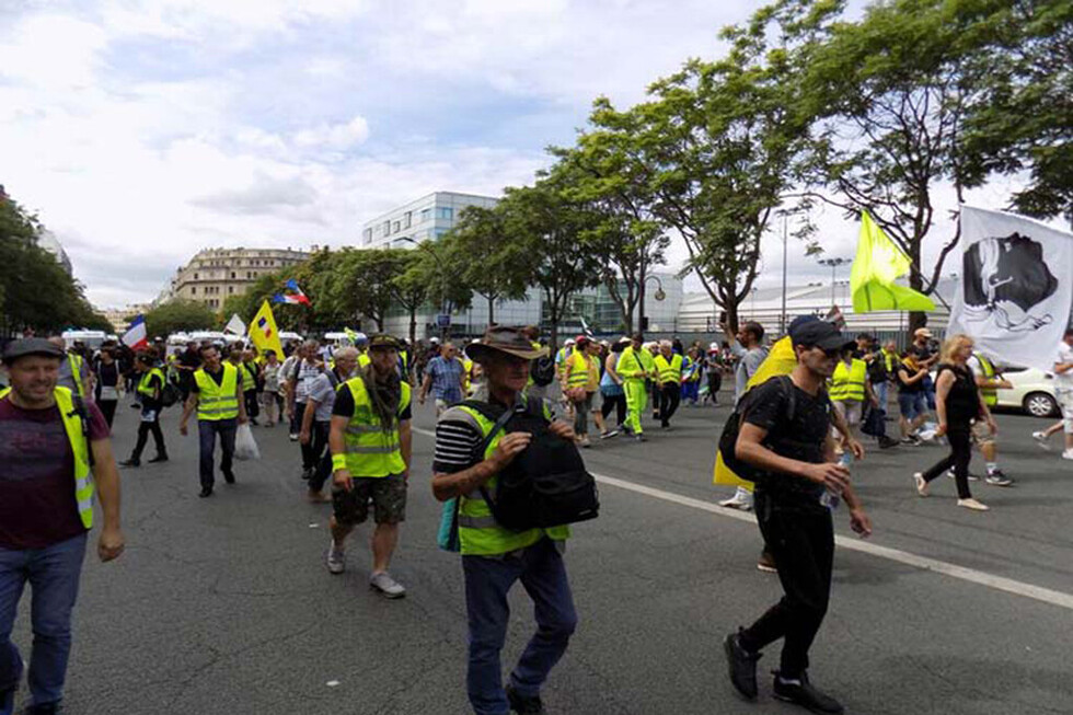 Chalecos Amarillos vuelven a protestar