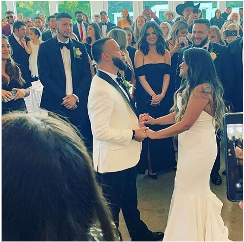 Selena fue  una dama  de honor