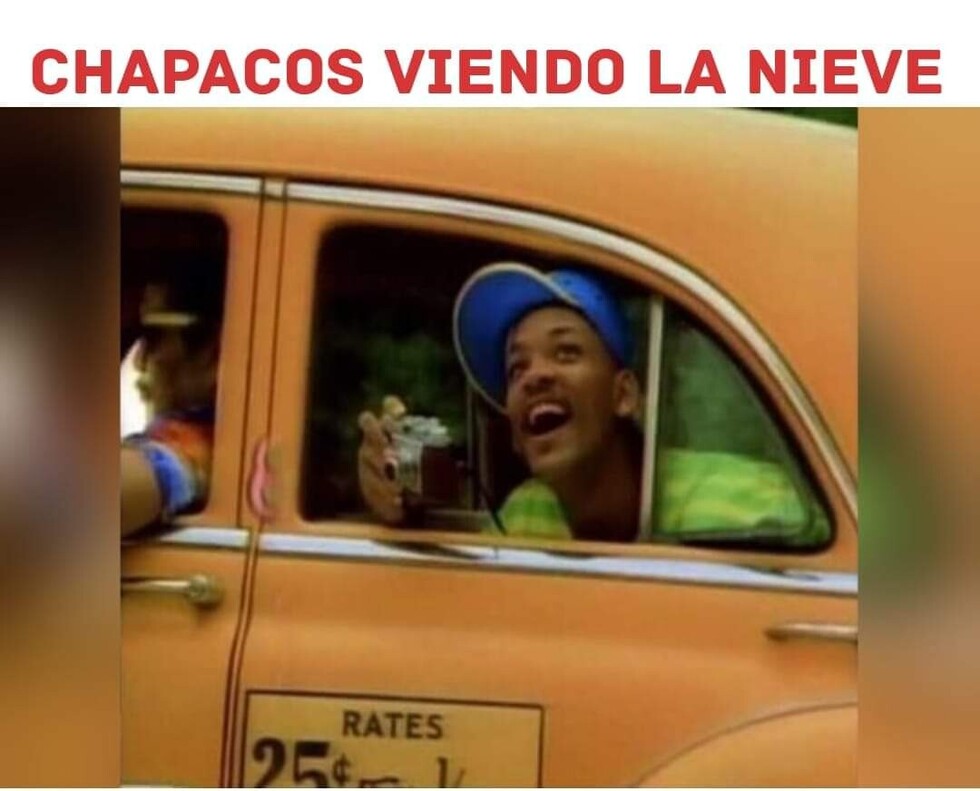 Los mejores memes tras la nevada registrada en Tarija