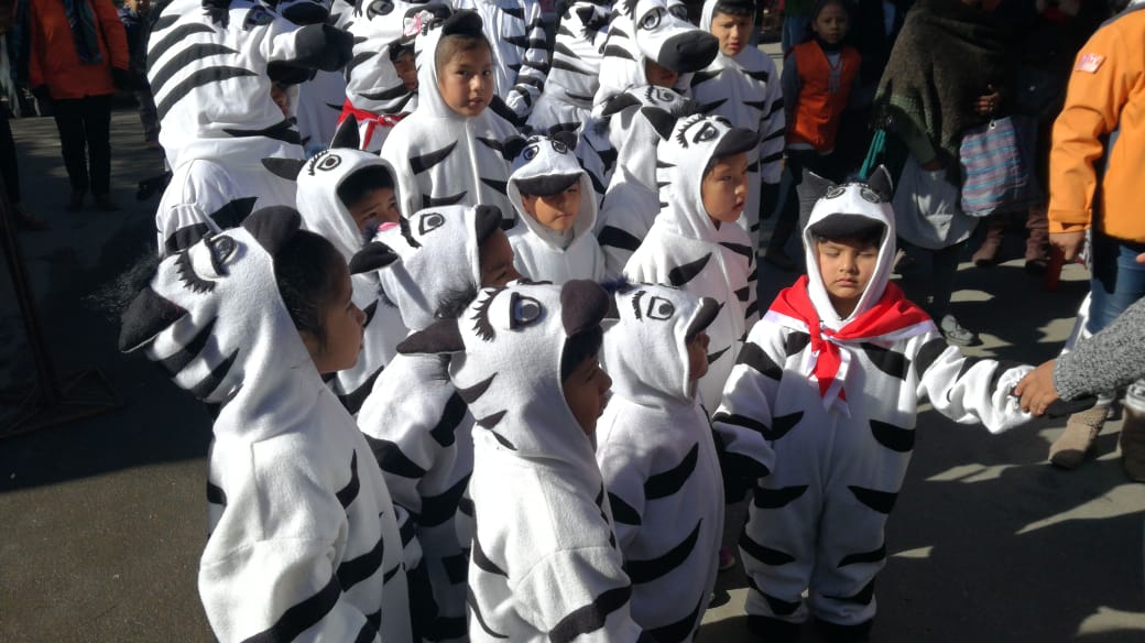Inicia la fiesta de los niños, Santa Anita, en la calle ancha de Tarija
