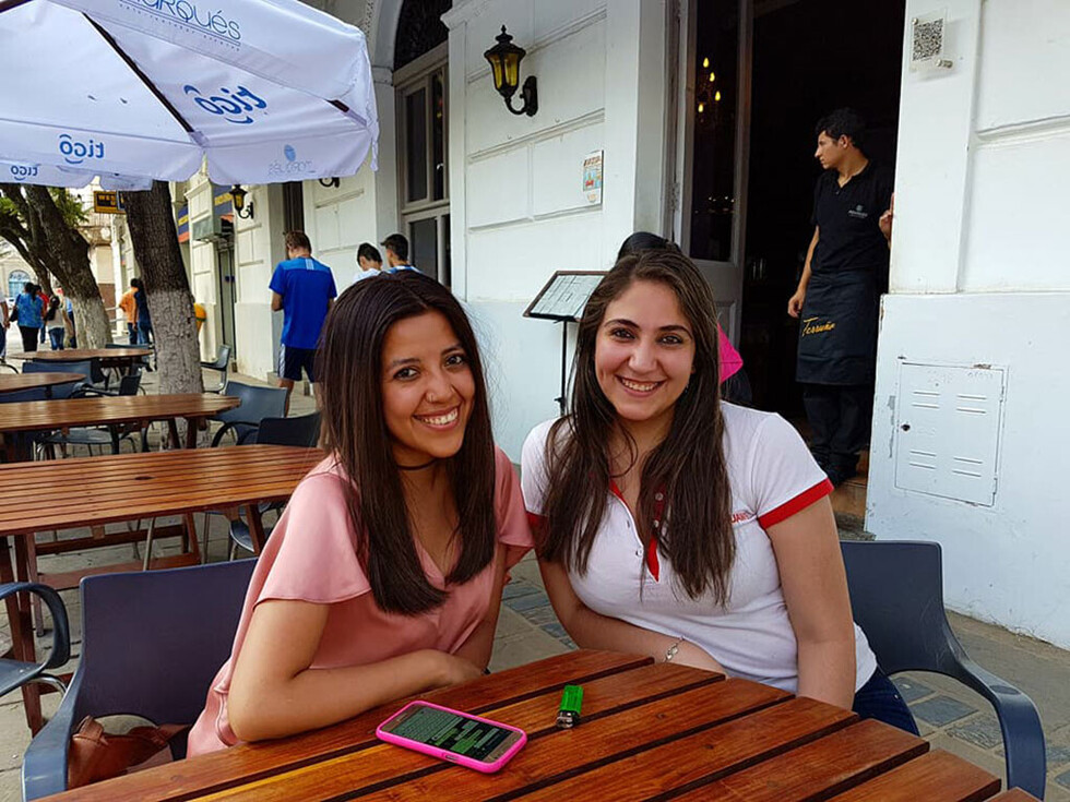 Disfrutando de la chura ciudad