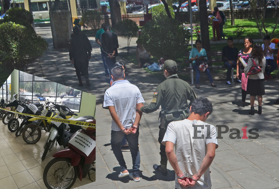Liberan a banda que robaba motos en Tarija