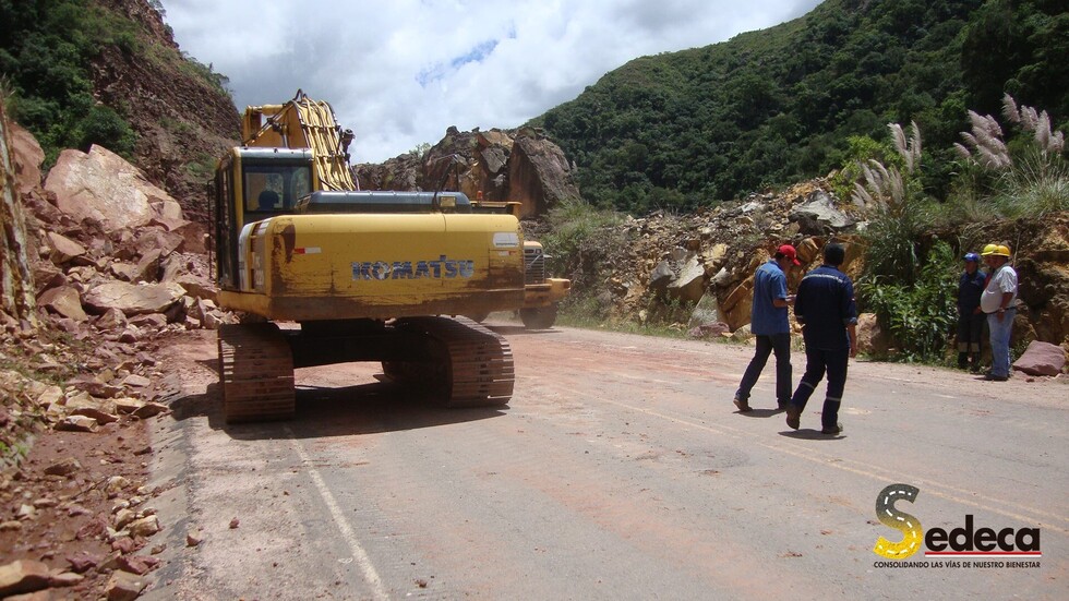 Gobernación de Tarija inicia obras paliativas en la Variante