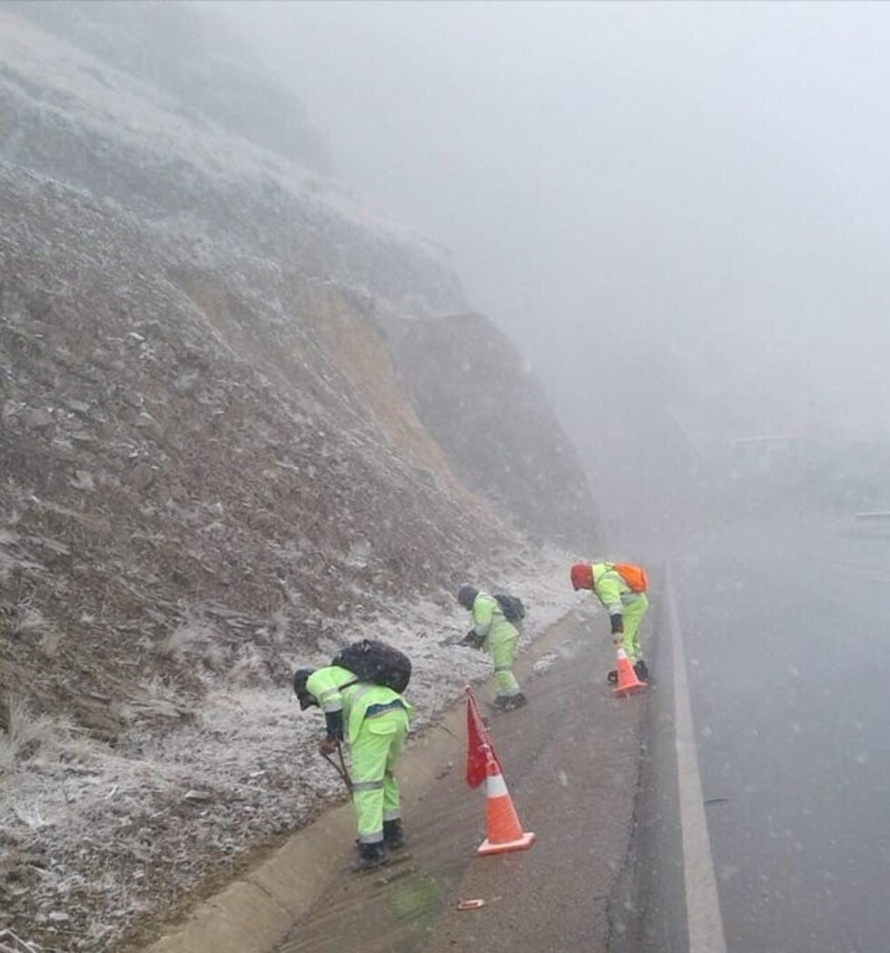 ABC reporta nevada en carretera Tarija - Camargo