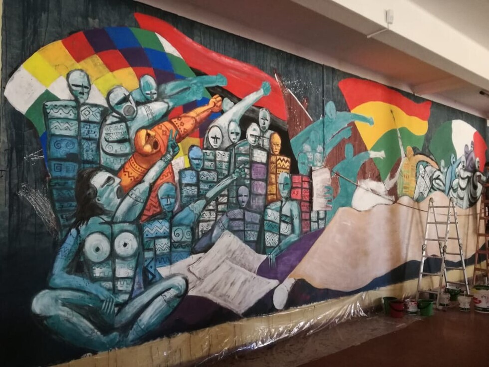 Mural de lucha estudiantil en la UAJMS genera debate