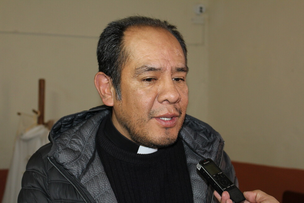 Tarija, párroco de Chaguaya se estrena con la Festividad