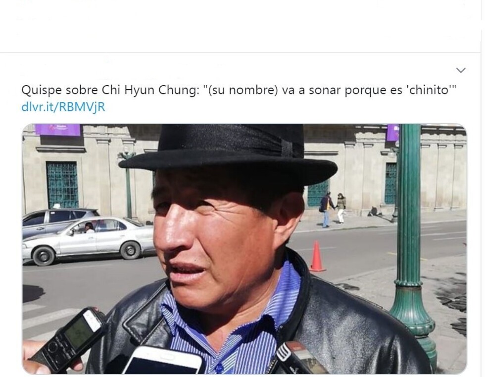 #VistoenRedes: Chi Hyun Chung "(su nombre) va a sonar porque es 'chinito'"