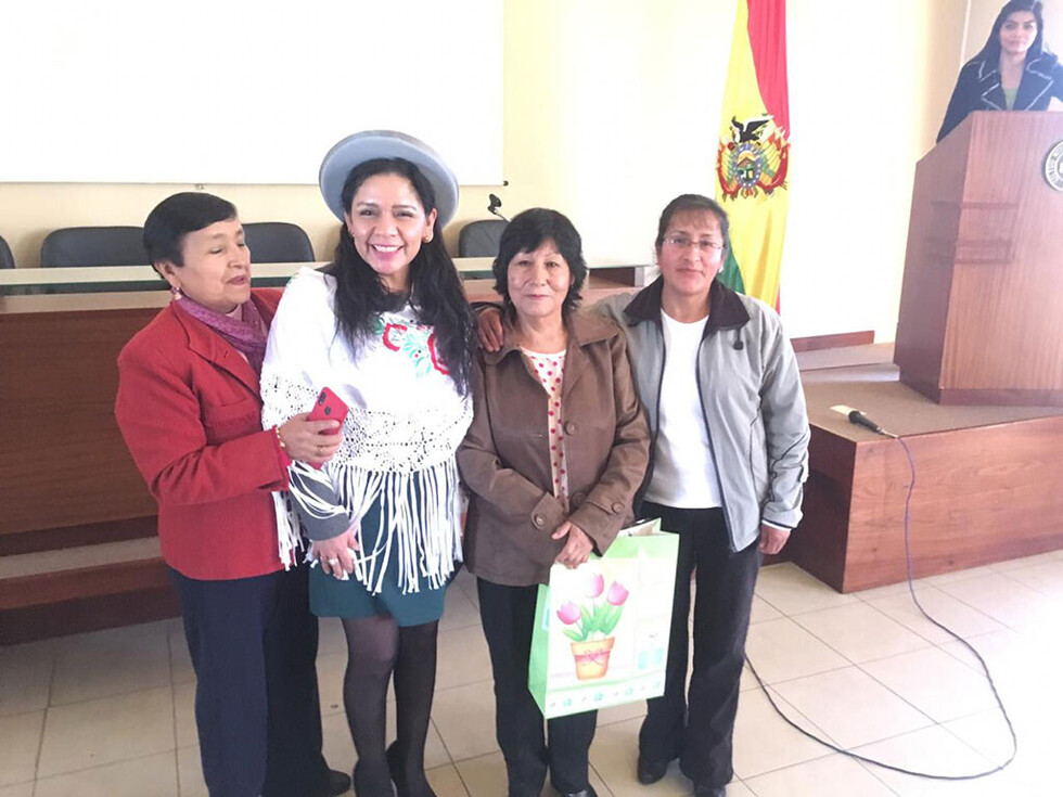 Entre colegas de la Salud en la chura Tarija