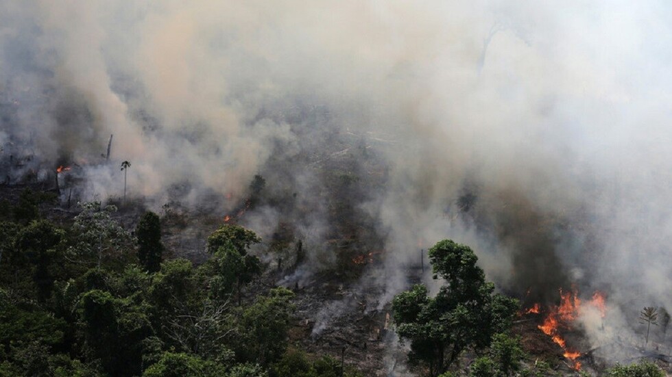 La NASA publica imágenes satelitales que muestran cómo arde la Amazonía en Brasil