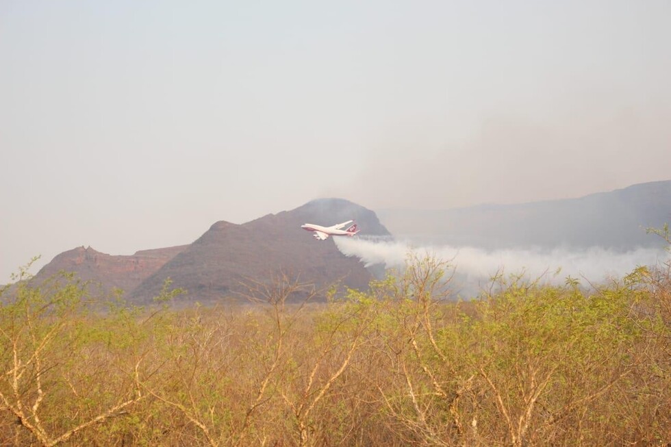El Supertanker alza vuelo hacia la Chiquitanía