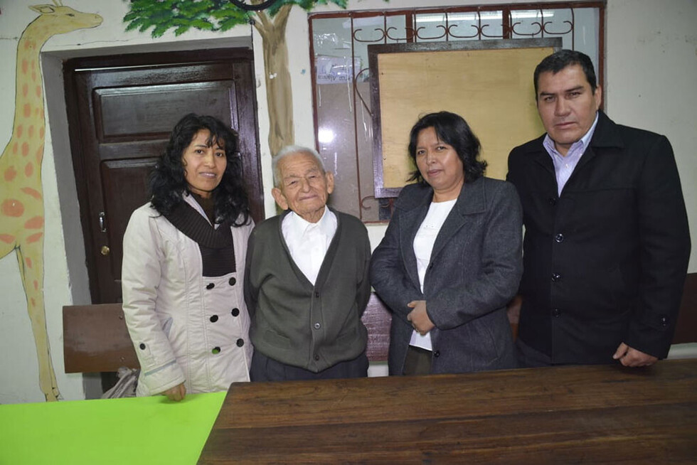 Don Jacinto celebra su cumpleaños 102