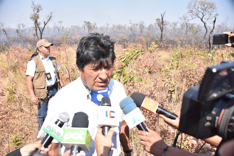 Evo Morales: la Chiquitanía ya es una zona de desastre
