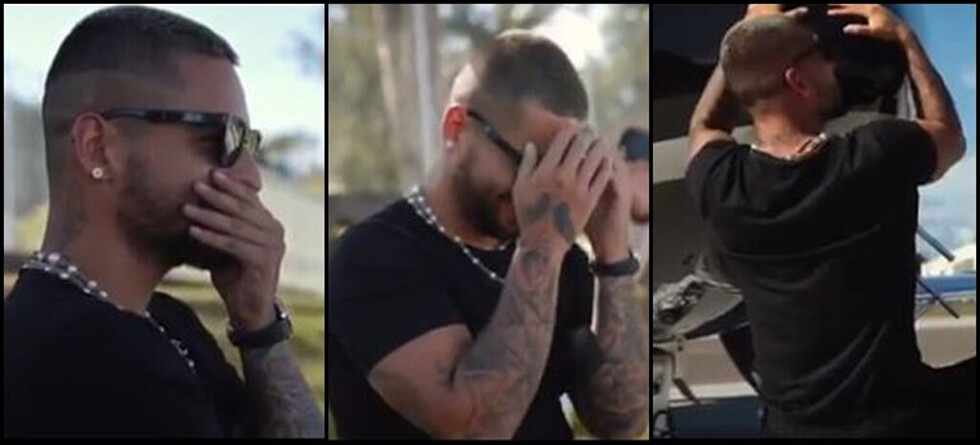 Maluma lloró al recibir  su lujoso avión privado