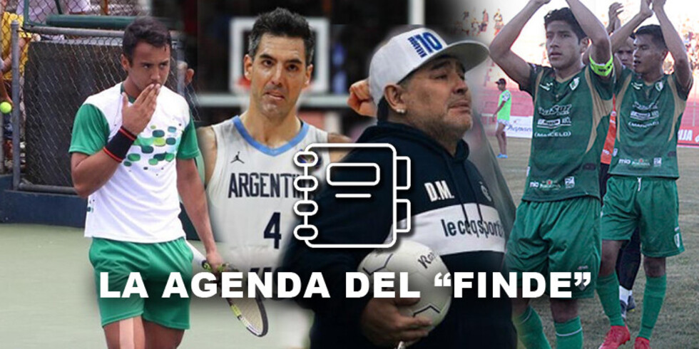 La agenda deportiva del fin de semana