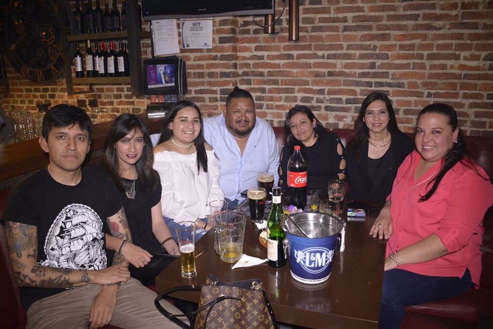 Gran finde   con los amigos
