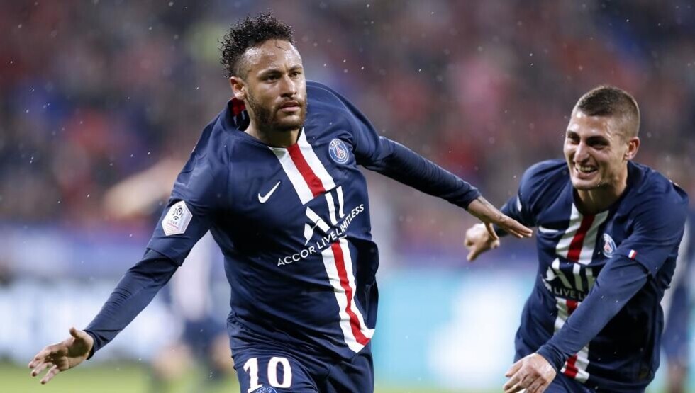 Neymar nuevamente salva al París en la Liga de Francia