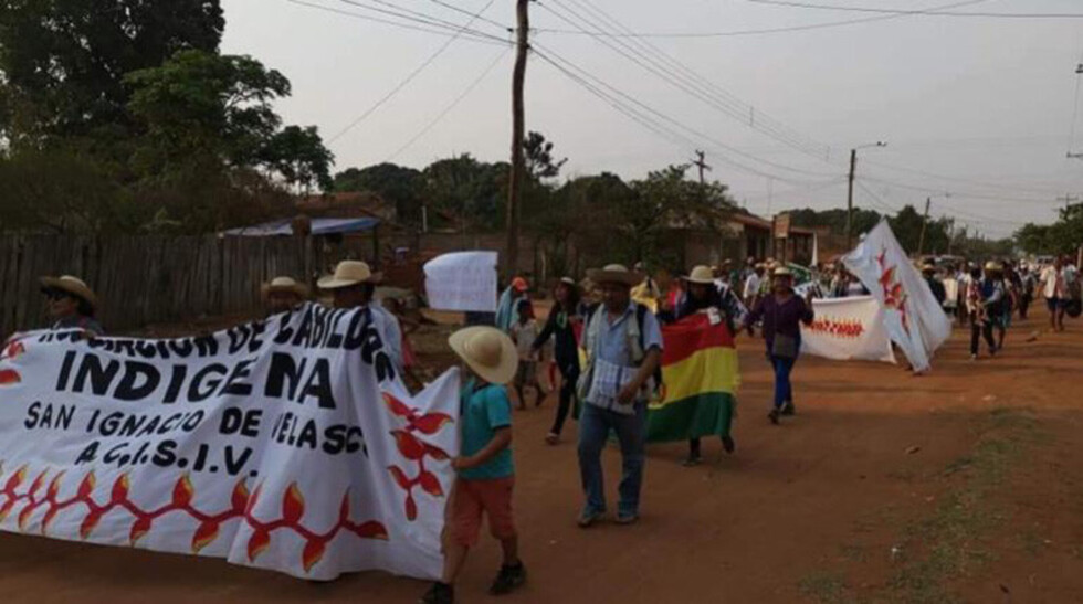Marcha indígena reanudará su paso este martes