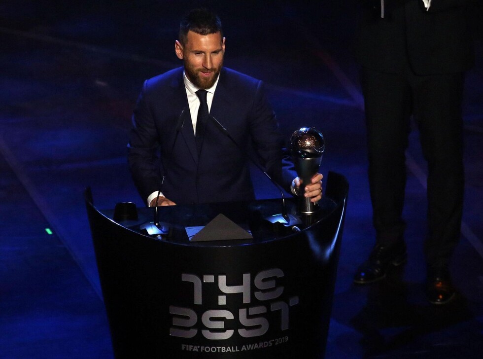Messi y Rapinoe, estrellas que se llevaron el The Best