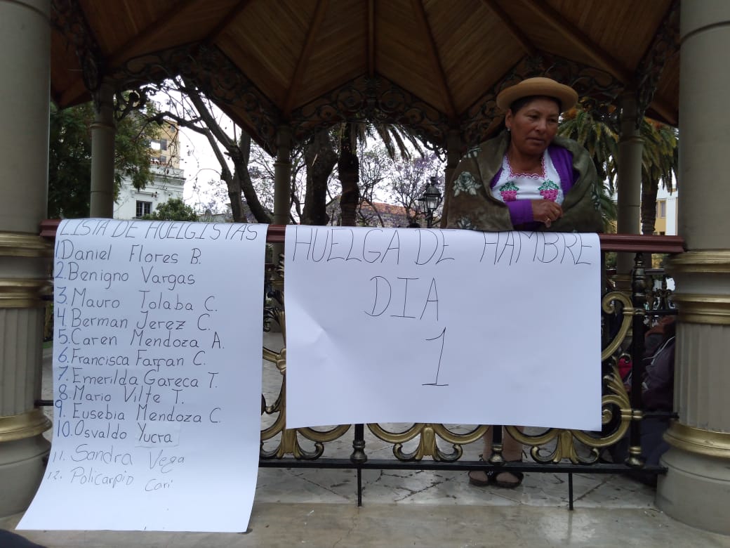 Sector campesino de Cercado inicia primer piquete de huelga en demanda de obras paralizadas