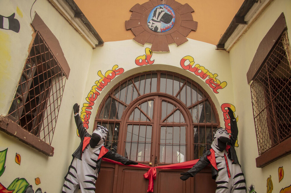 En San Martín abren el primer “cuartel de cebras” de Tarija