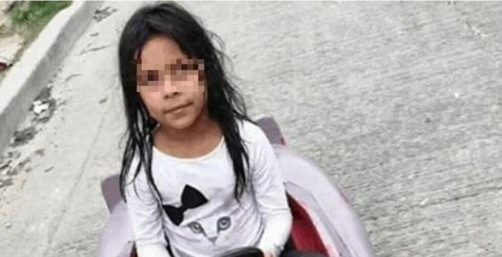 Niña atropelló a gato con auto de juguete