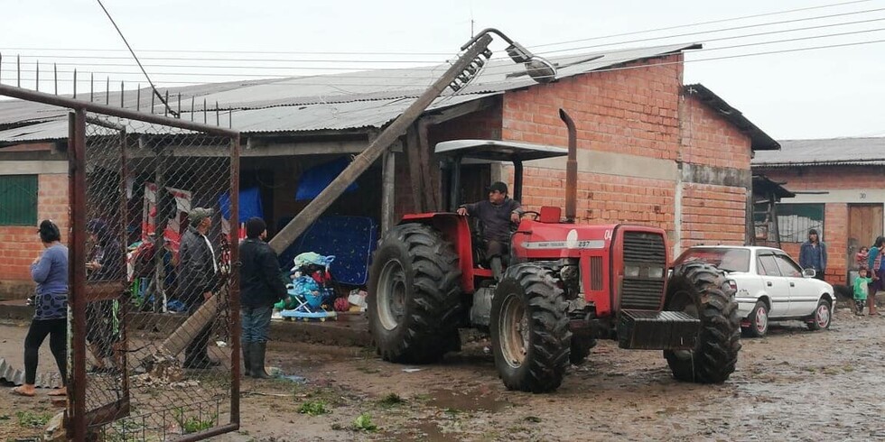 Viviendas en Bermejo sufren deterioros y destrozos por las lluvias