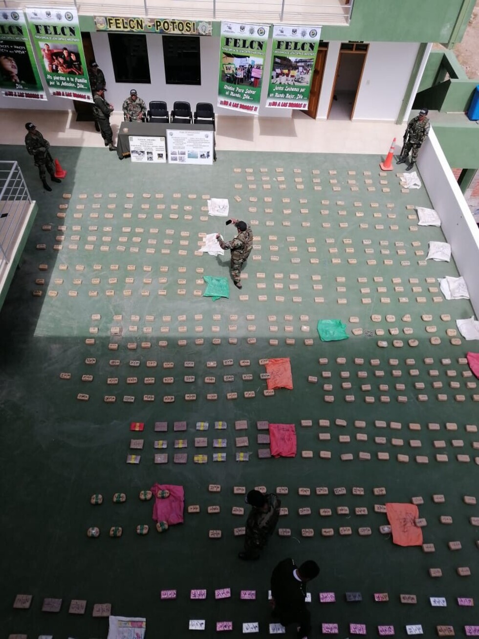 Secuestran 567 paquetes de droga en la frontera