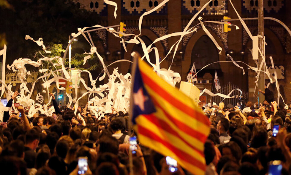 Barcelona vive nueva jornada de protestas independentistas