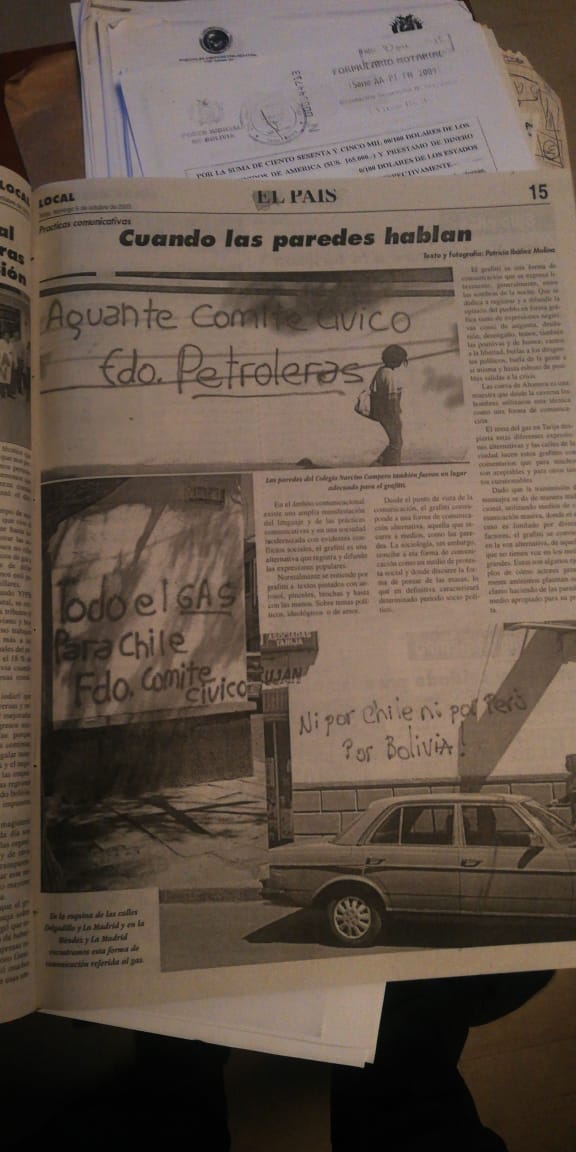Tarija, la guerra del gas y el cuento del GNL de 2003