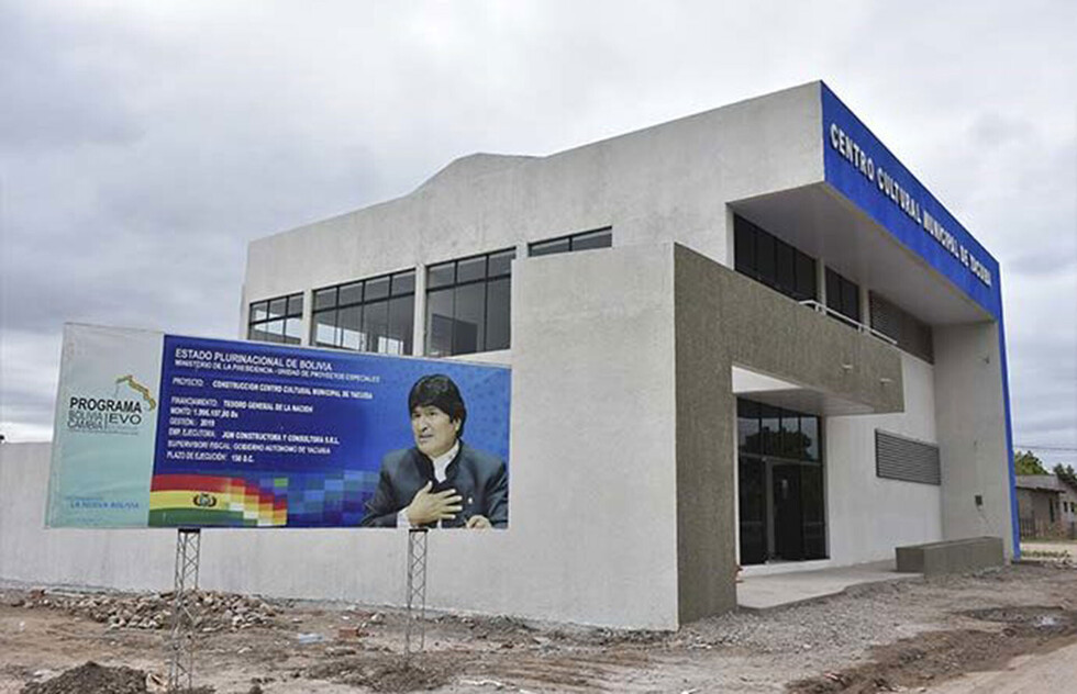 Concluye edificio del Centro Cultural de Yacuiba