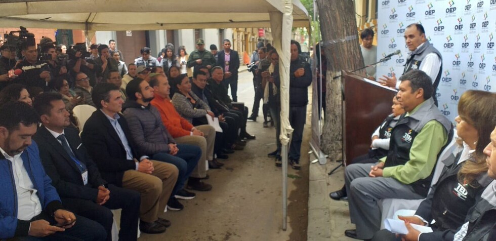 Inicia la jornada electoral en Tarija