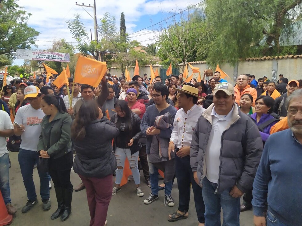 Tarija: CC ratifica segunda vuelta y convoca a cuidar el voto a través de vigilia en el TED