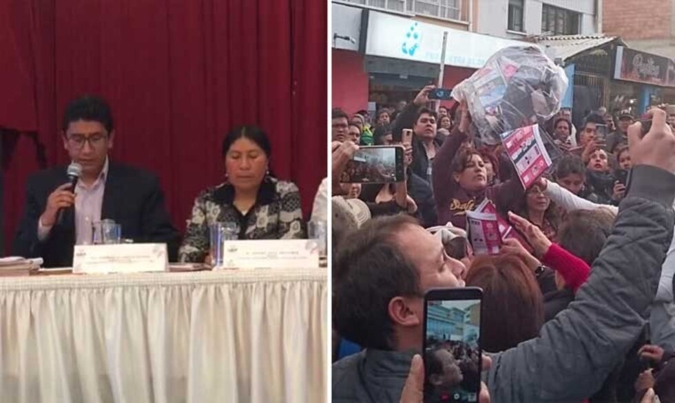 Tribunal Electoral de La Paz acusa a ciudadanos de vandalismo y suspende cómputo