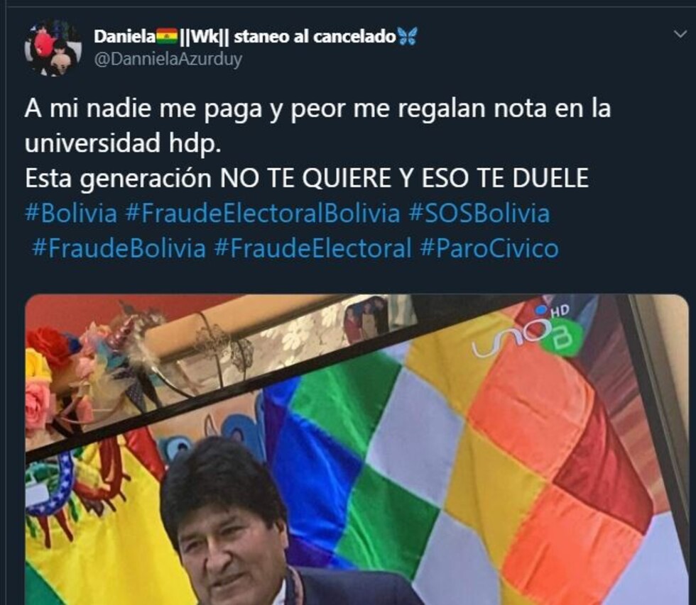 Indignación en redes por declaraciones que vincula a los jóvenes protestantes con mercenarios