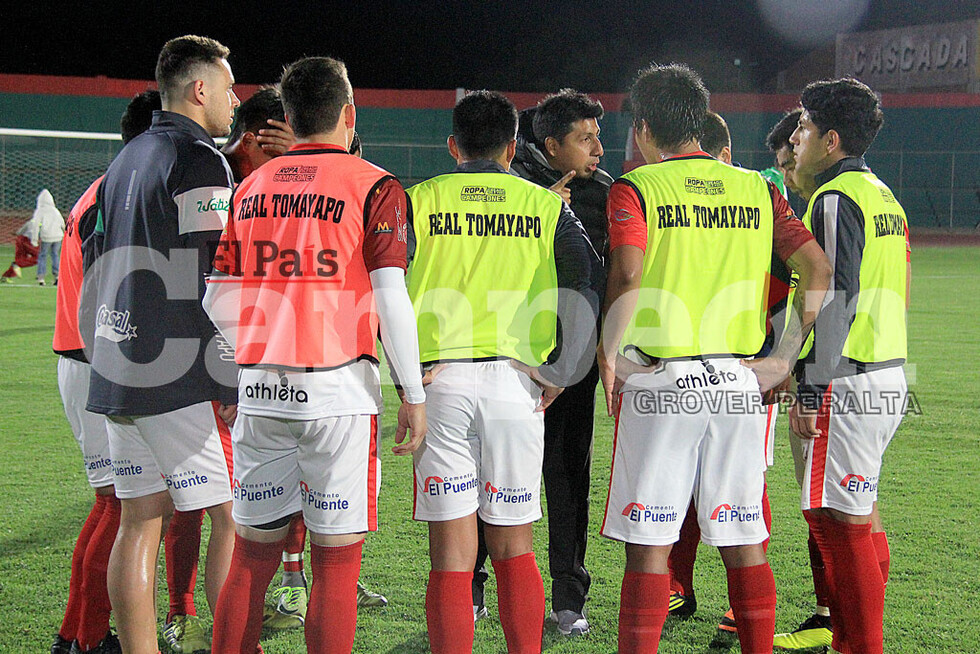 Tomayapo trabaja sin pausa a la espera de su partido con San Lorenzo