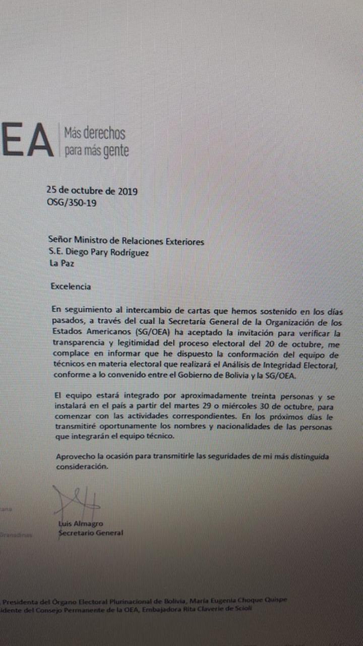 Auditoría de la OEA tensa la “unidad” de la oposición