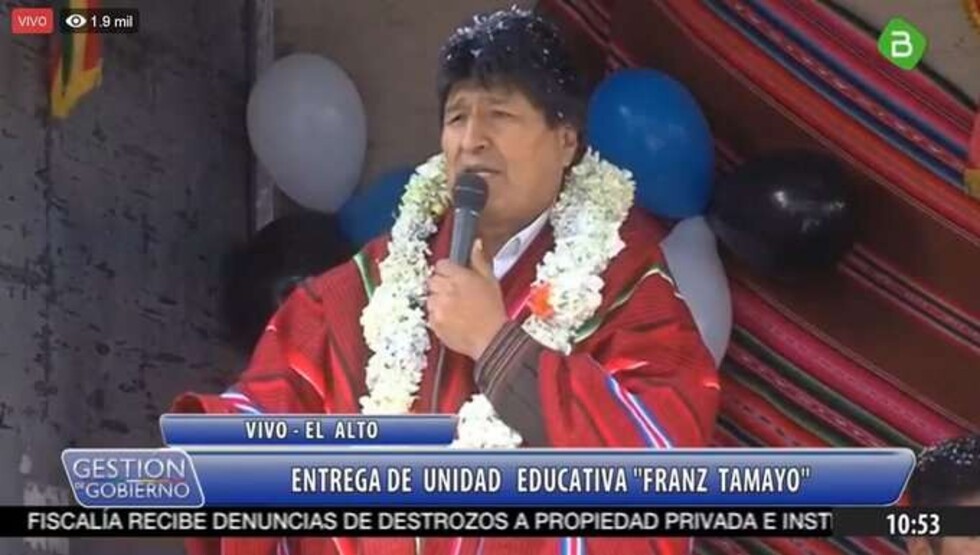 Evo dice que muertes en Montero fueron provocadas por la violencia que genera la oposición